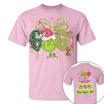 Personalized Grandma Christmas Sweatshirt - Holly Jolly Xmas Custom Holiday Gift (Version 2)