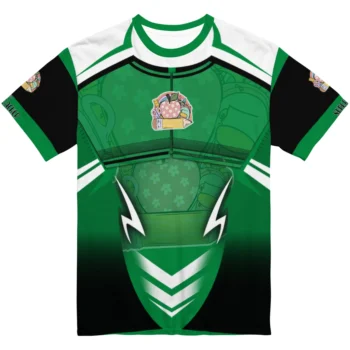 back to school 3d tshirt custom futuristic armor green black white best selling.webp