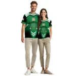 back to school 3d tshirt custom futuristic armor green black white best selling.webp