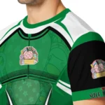 back to school 3d tshirt custom futuristic armor green black white best selling.webp