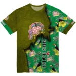 back to school 3d tshirt custom tropical scene green best selling.webp