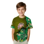 back to school 3d tshirt custom tropical scene green best selling.webp