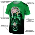 back to school 3d tshirt horror icons green black best selling.webp