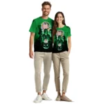 back to school 3d tshirt horror icons green black best selling.webp