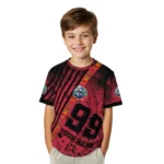 cute turkey 3d tshirt custom splatter art motif red black best selling.webp