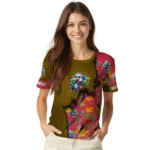 cute turkey 3d tshirt custom tropical scene red best selling.webp