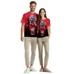 cute turkey 3d tshirt horror icons red black best selling.webp