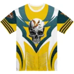 duck mallard bird flight 3d tshirt custom skull emblem yellow white best selling.webp