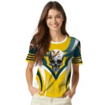 duck mallard bird flight 3d tshirt custom skull emblem yellow white best selling.webp