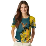 duck mallard bird flight 3d tshirt custom tropical scene yellow best selling.webp