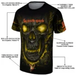 duck mallard bird flight 3d tshirt fiery skull yellow black best selling.webp