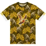 duck mallard bird flight tshirt custom tropical nature yellow best selling.webp