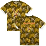 duck mallard bird flight tshirt custom tropical nature yellow best selling.webp
