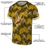 duck mallard bird flight tshirt custom tropical nature yellow best selling.webp