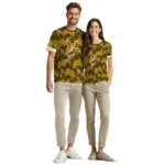 duck mallard bird flight tshirt custom tropical nature yellow best selling.webp