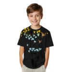 duck mallard bird flight tshirt heart dandelion best selling.webp