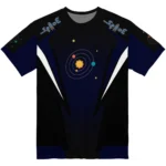 happy st patricks day 3d tshirt customized bold symmetry motif green black best selling.webp