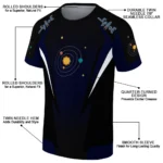 happy st patricks day 3d tshirt customized bold symmetry motif green black best selling.webp