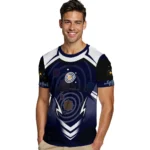 happy st patricks day 3d tshirt customized futuristic armor green black white best selling.webp