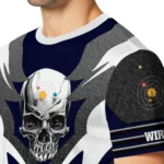 happy st patricks day 3d tshirt customized skull emblem green white best selling.webp