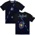 happy st patricks day 3d tshirt customized splatter art motif green black best selling.webp