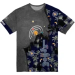 happy st patricks day 3d tshirt customized tropical scene green best selling.webp