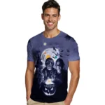 happy st patricks day 3d tshirt horror icons green black best selling.webp