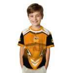 thanksgiving turkey 3d tshirt customized futuristic armor yellow black white best selling.webp