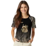 thanksgiving turkey 3d tshirt customized tree branches design black best selling.webp