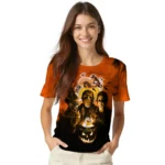 thanksgiving turkey 3d tshirt horror icons yellow black best selling.webp