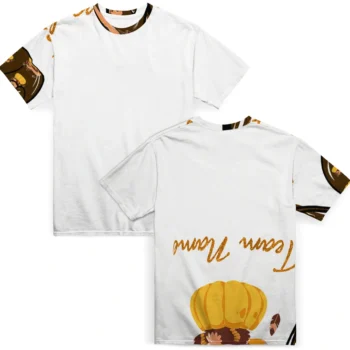 thanksgiving turkey tshirt customized peace love fashion forward.webp