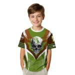 turtle logo 3d tshirt customized skull emblem green white best selling.webp