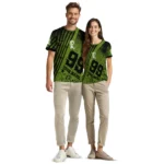 turtle logo 3d tshirt customized splatter art motif green black best selling.webp