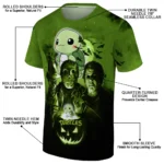 turtle logo 3d tshirt horror icons green black best selling.webp