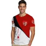 youre so pretty 3d tshirt abstract curve red white best selling.webp