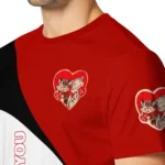 youre so pretty 3d tshirt abstract curve red white best selling.webp