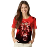 youre so pretty 3d tshirt horror icons red black best selling.webp