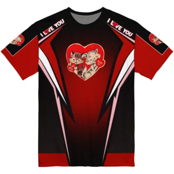 youre so pretty 3d tshirt personalized bold symmetry motif red black best selling.webp