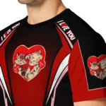 youre so pretty 3d tshirt personalized bold symmetry motif red black best selling.webp