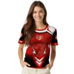 youre so pretty 3d tshirt personalized futuristic armor red black white best selling.webp