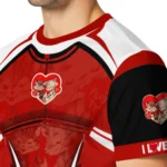 youre so pretty 3d tshirt personalized futuristic armor red black white best selling.webp