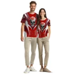 youre so pretty 3d tshirt personalized skull emblem red white best selling.webp