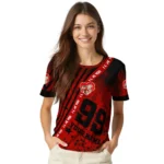 youre so pretty 3d tshirt personalized splatter art motif red black best selling.webp