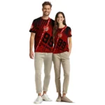 youre so pretty 3d tshirt personalized splatter art motif red black best selling.webp