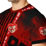 youre so pretty 3d tshirt personalized splatter art motif red black best selling.webp