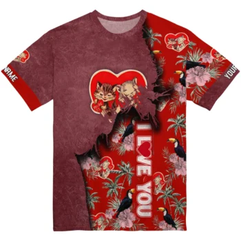 youre so pretty 3d tshirt personalized tropical scene red best selling.webp