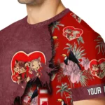 youre so pretty 3d tshirt personalized tropical scene red best selling.webp